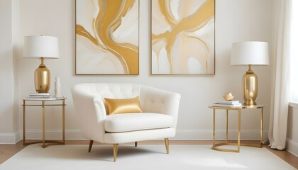 Photo interior modern design room 3d illustration