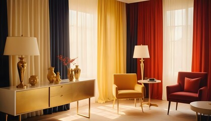 Photo interior modern design room 3d illustration