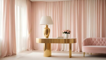 Photo interior modern design room 3d illustration