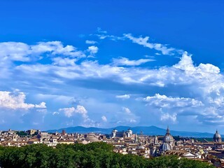 Fototapeta premium aerial view of city