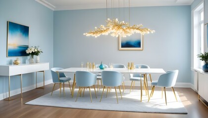Photo interior modern design room 3d illustration