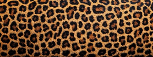 Background with texture of the leopard fur.
