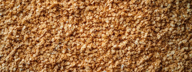 Background with texture of the granola.