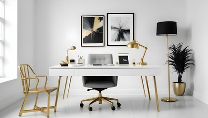 Photo interior modern design room 3d illustration