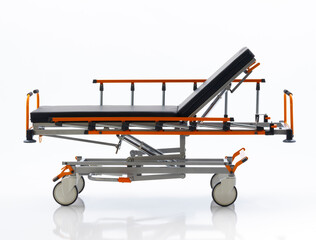 Functional Hospital and patient bed and medical supplies