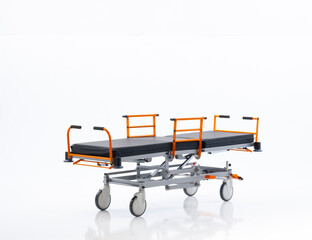 Functional Hospital and patient bed and medical supplies
