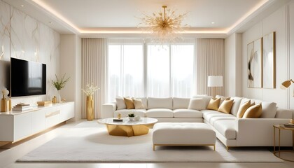 Photo interior modern design room 3d illustration