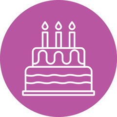 Cake Vector Icon