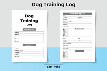 Dog Training Log