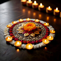 Fototapeta premium Happy Diwali Design