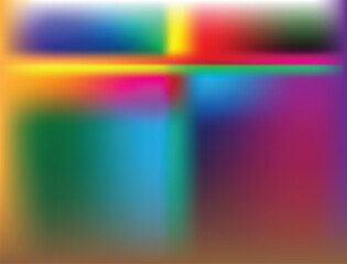 Smooth and blurry rainbow gradient mesh background