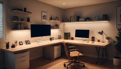 Photo interior modern design room 3d illustration