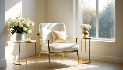 Photo interior modern design room 3d illustration