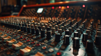 mixer console