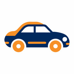 Car Paint Job Icon Vector Art on White Background