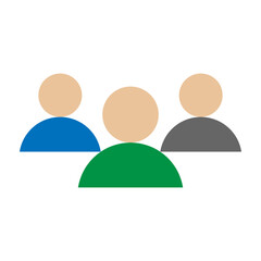 Parade Staff Vector Flat Icon Design