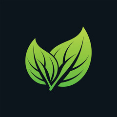 Green Leaves Herbal Natural Ayurvedic Logo