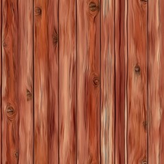 Naklejka premium Natural redwood texture, seamless tile pattern