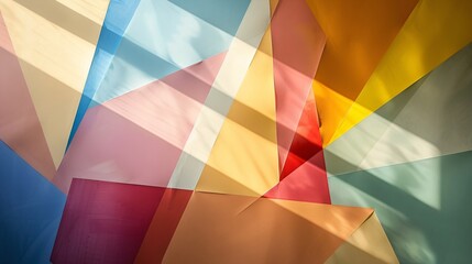 Abstract background of triangle shapes. Geometric texture creates a futuristic pattern.