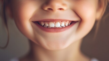 A child's joyful smile showcasing the beauty of early childhood innocence and happiness