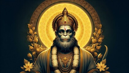 Fototapeta premium Lord shri Hanuman