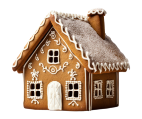 PNG Gingerbread house gingerbread cookie food.