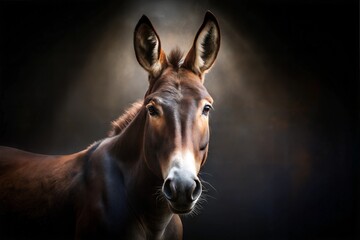 Fototapeta premium Mule chiaroscuro 