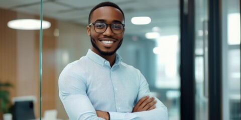Obraz premium Professional Man in Office