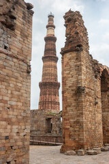 Qutub Minar in New Delhi - India