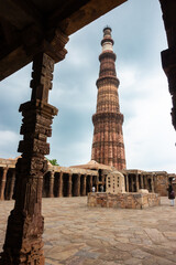 Qutub Minar in New Delhi - India