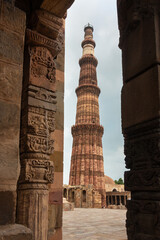 Qutub Minar in New Delhi - India