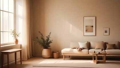 Photo interior modern design room 3d illustration