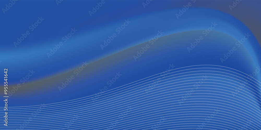 Poster gradient blue background vector design in eps 10
