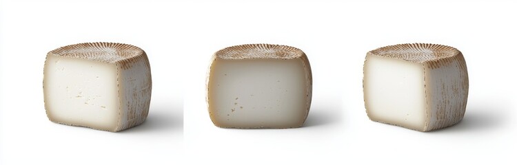 The Gouda cheese collection set, isolated and transparent with a shadow background