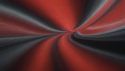 Abstract background with red and black stripes swirling in a vortex.