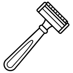 Shaving Icon - Vector Art Illustration