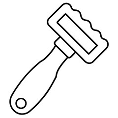 Shaving Icon - Vector Art Illustration