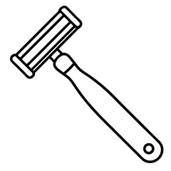 Shaving Icon - Vector Art Illustration