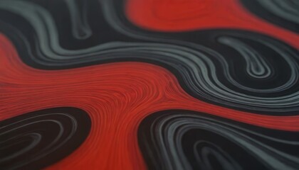 Abstract red and grey swirl background.