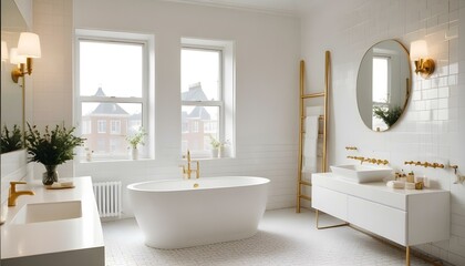 Photo interior modern design room 3d illustration