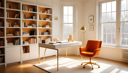 Fototapeta premium Photo interior modern design room 3d illustration