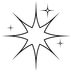 Sparkling Art Vector Icon