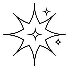 Sparkling Art Vector Icon