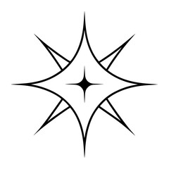 Sparkling Art Vector Icon