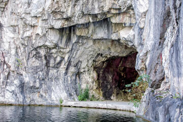Mountain Park Ruskeala Marble Quarry, Karelia, marble, nature.