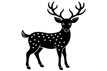 deer silhouette vector