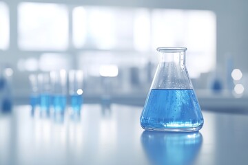 Scientific Precision in a Modern Laboratory Setting. AI generated illustration