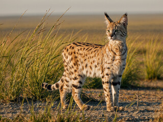 Serval in Savanna 15