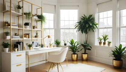 Photo interior modern design room 3d illustration