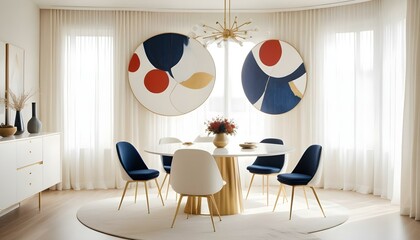 Photo interior modern design room 3d illustration